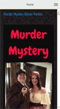 Mobile Screenshot of murdermysterydinnerparties.com
